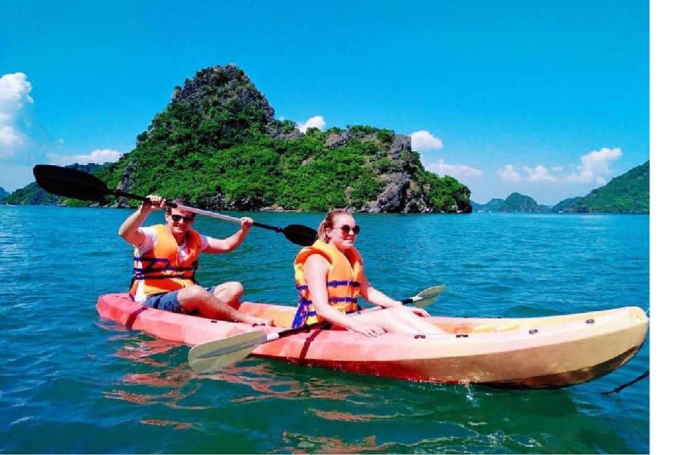 Gia Cat Long Boutique Cat Ba Hotel Chan Chau Ngoại thất bức ảnh