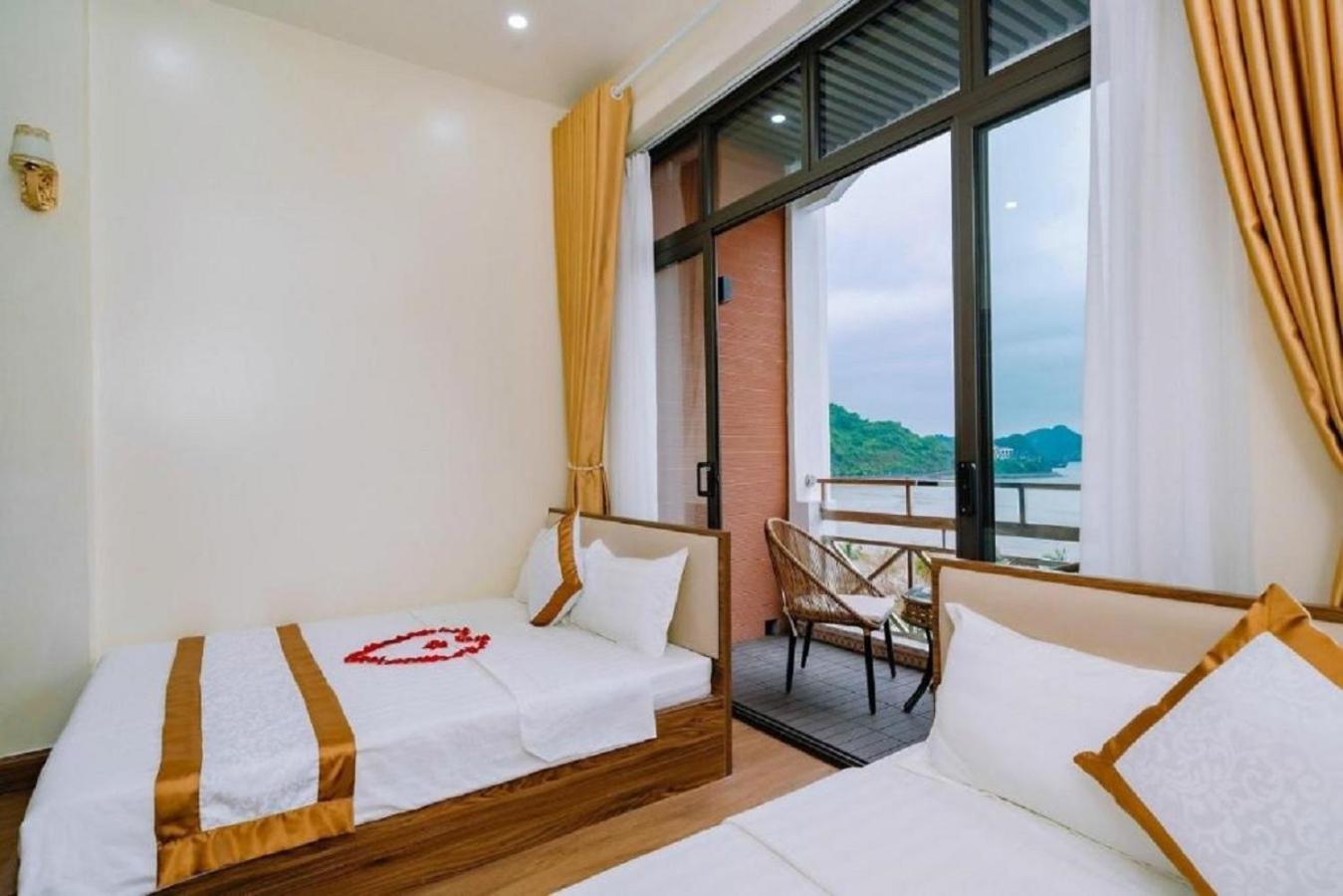 Gia Cat Long Boutique Cat Ba Hotel Chan Chau Ngoại thất bức ảnh