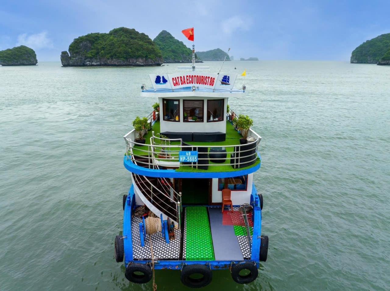 Gia Cat Long Boutique Cat Ba Hotel Chan Chau Ngoại thất bức ảnh